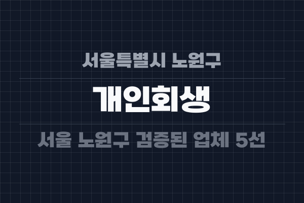 서울특별시 노원구 개인회생